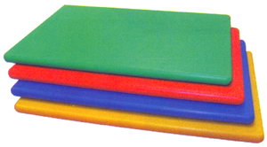 Deska plast 50x32,5x2 protiskluz-color-bílá